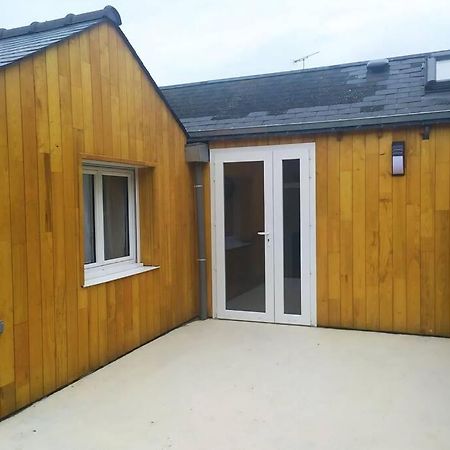 chalet avec jardin proche du Mont Saint Michel Pontorson Exterior foto